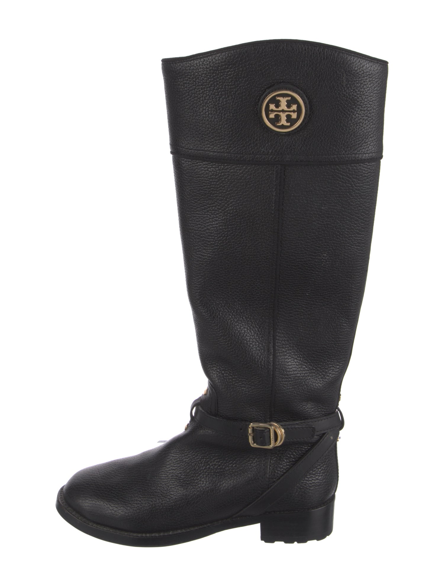 Tory Burch Leather Riding Boots