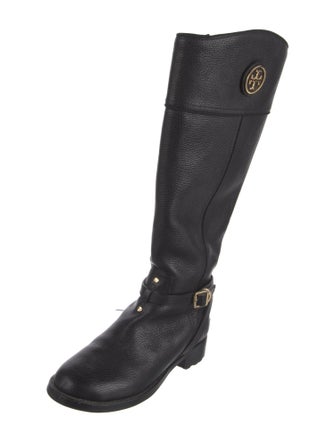 Tory Burch Leather Riding Boots