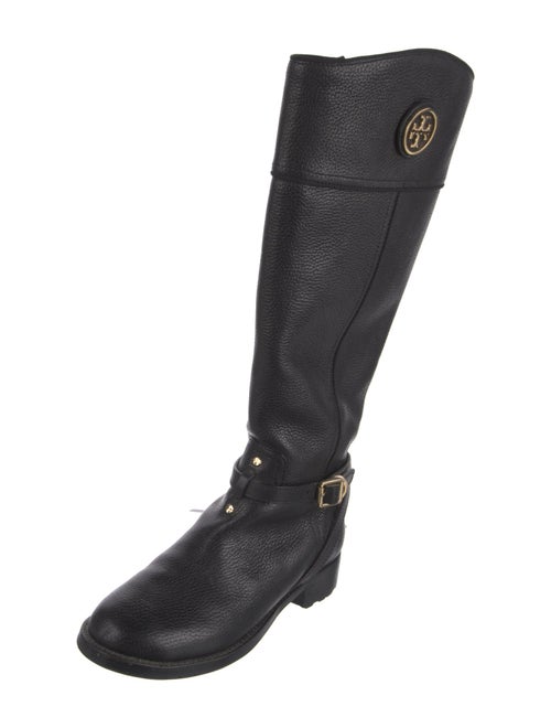 Tory Burch Leather Riding Boots