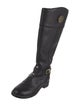 Tory Burch Leather Riding Boots