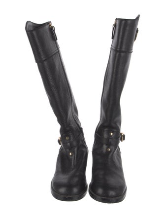 Tory Burch Leather Riding Boots