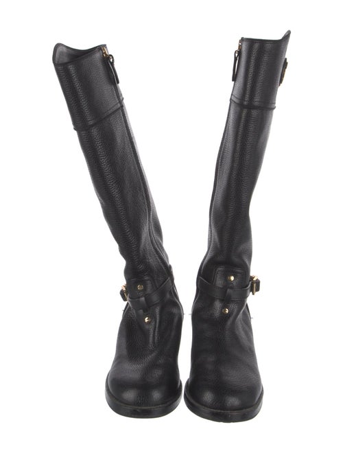 Tory Burch Leather Riding Boots