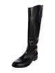 Tory Burch Leather Riding Boots