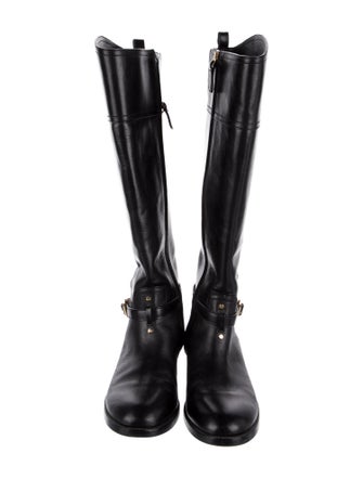 Tory Burch Leather Riding Boots