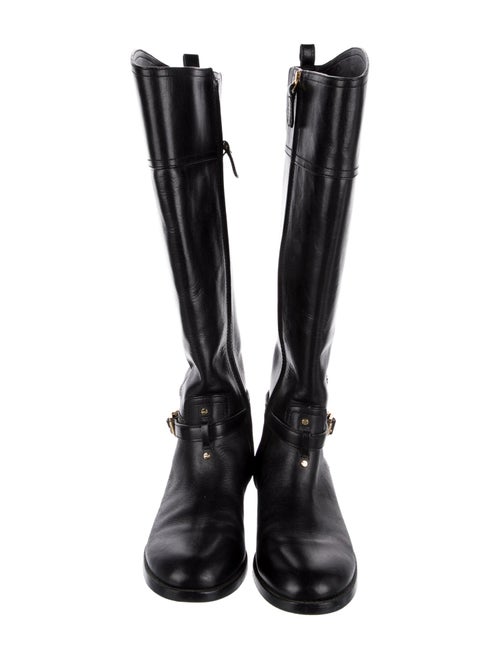 Tory Burch Leather Riding Boots