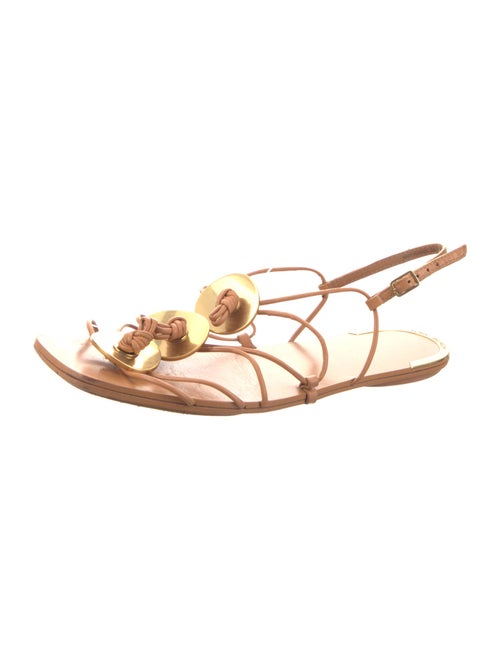 Tory Burch Leather Slingback Sandals