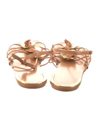 Tory Burch Leather Slingback Sandals