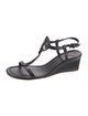 Tory Burch Leather T-Strap Sandals