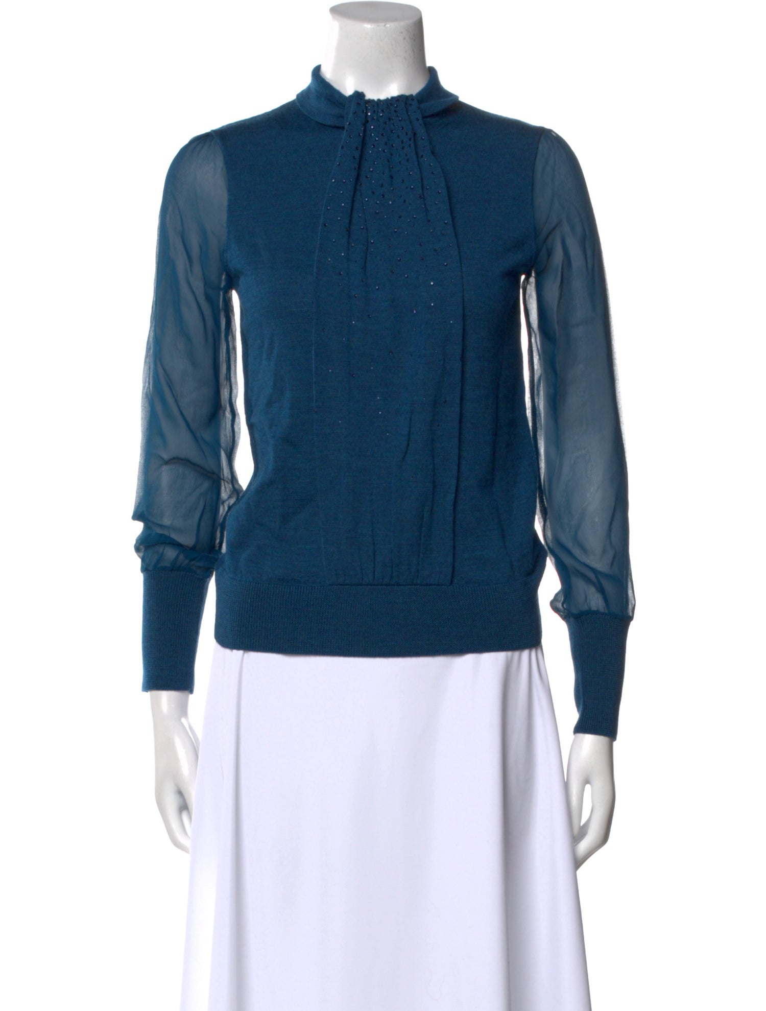 Tory Burch Wool Mock Neck Sweater w/ Tags