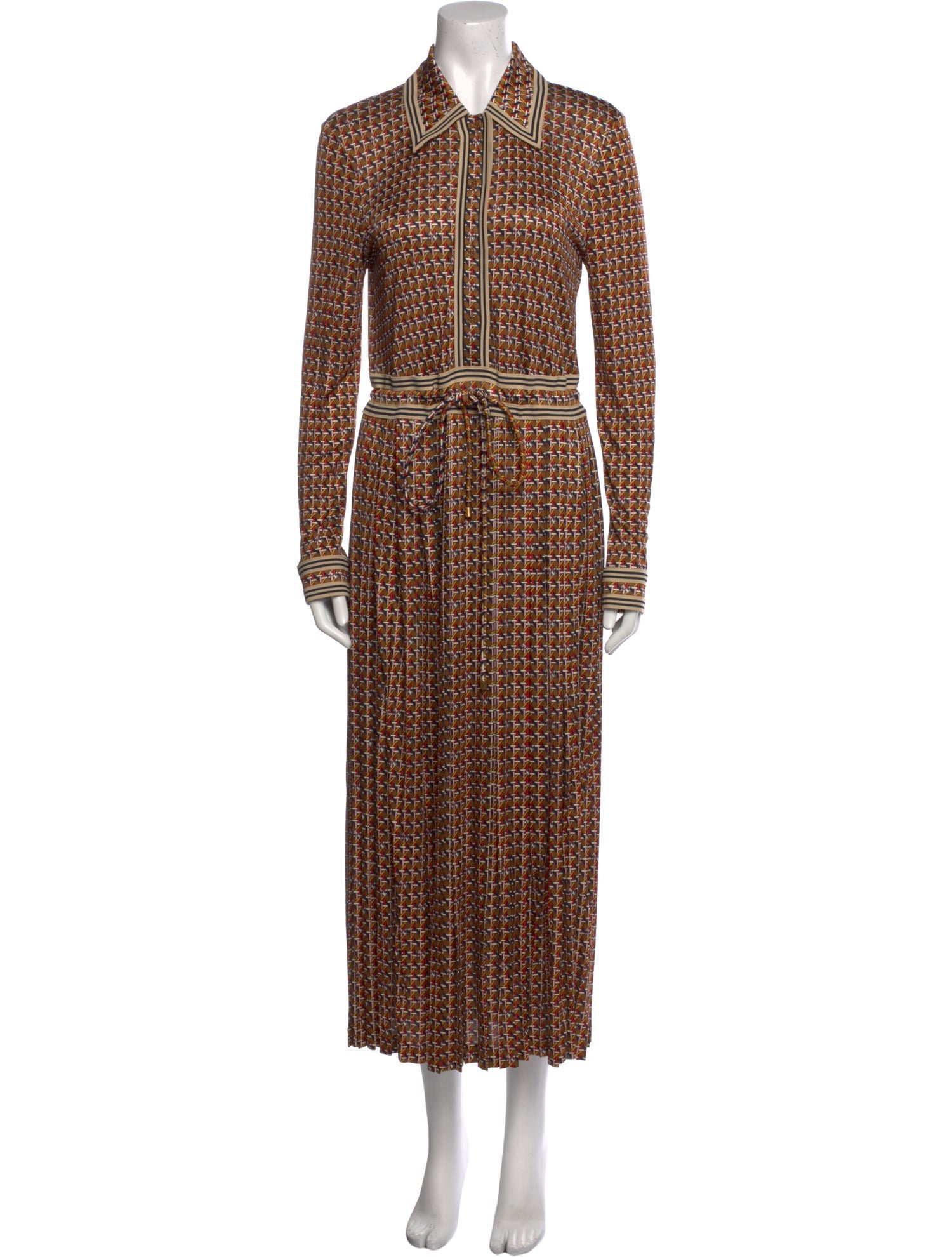 Tory Burch Printed Long Dress