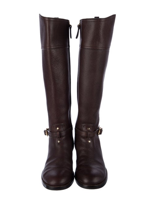 Tory Burch Leather Riding Boots