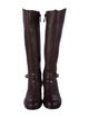 Tory Burch Leather Riding Boots