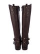 Tory Burch Leather Riding Boots