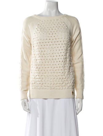 Tory Burch Bateau Neckline Sweater
