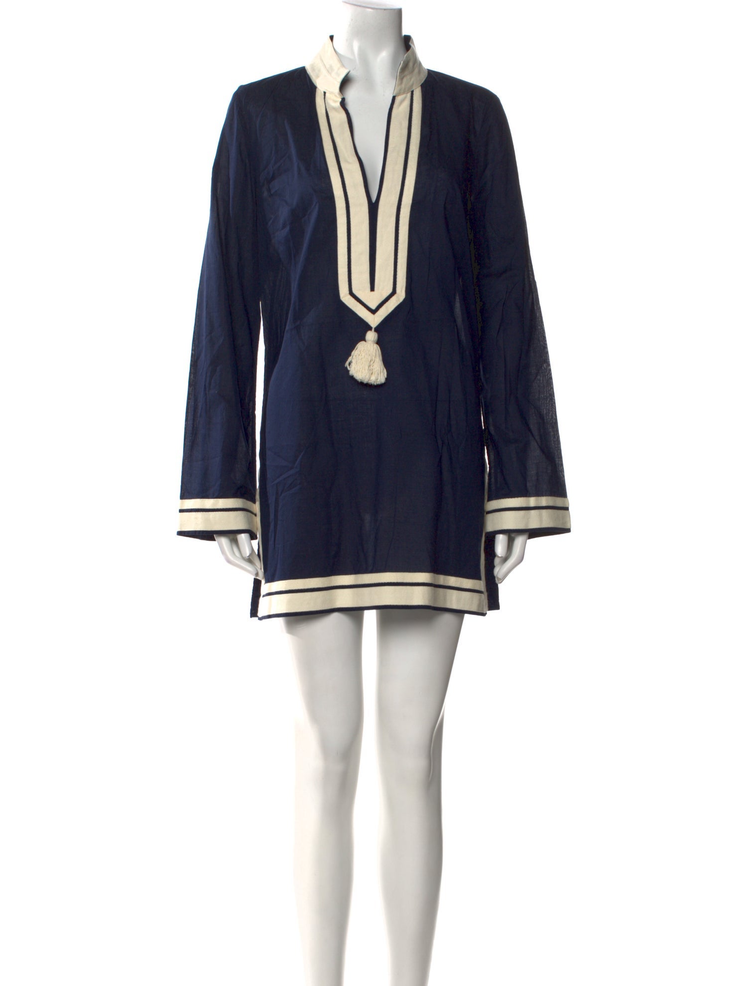 Tory Burch Colorblock Pattern Mini Dress