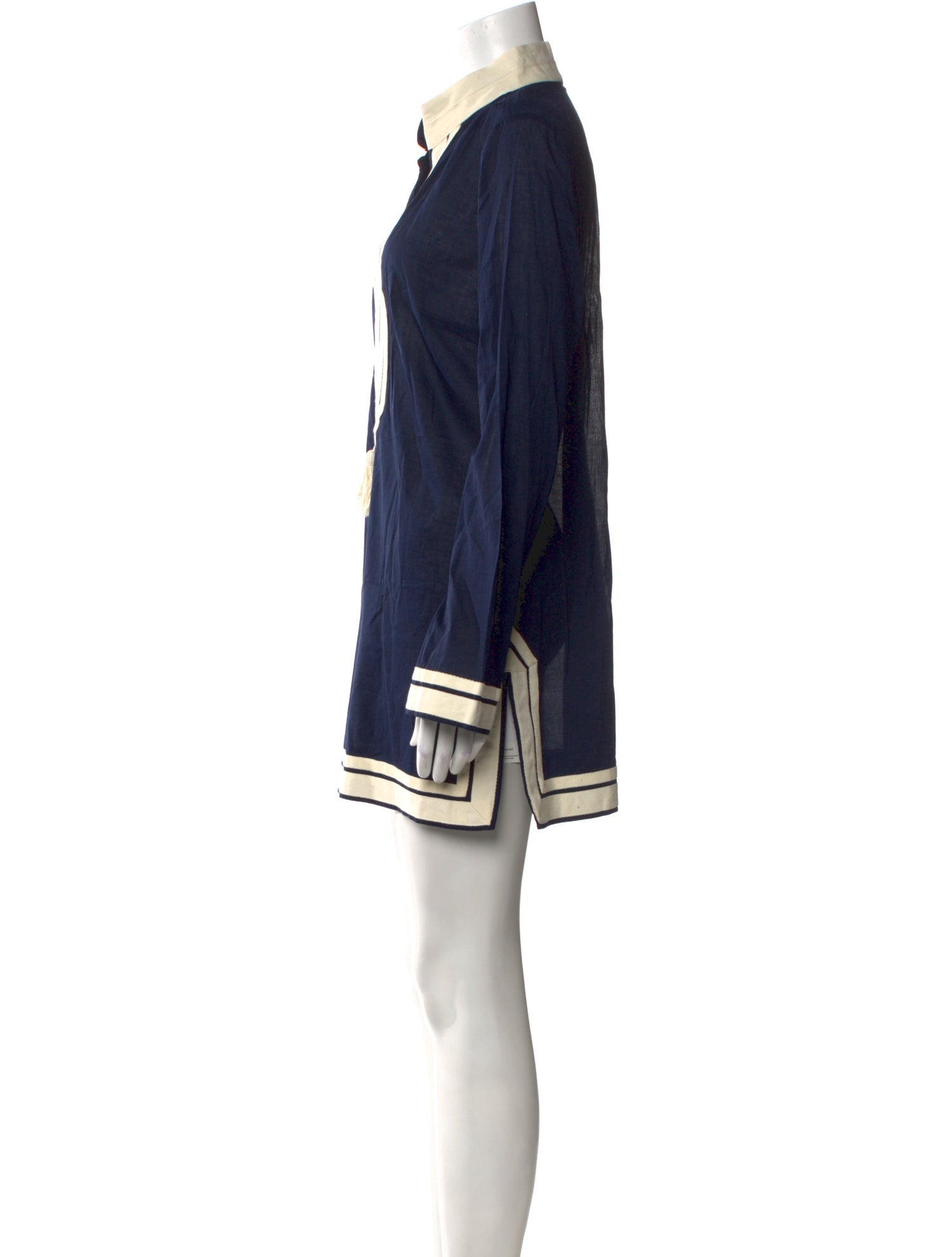 Tory Burch Colorblock Pattern Mini Dress