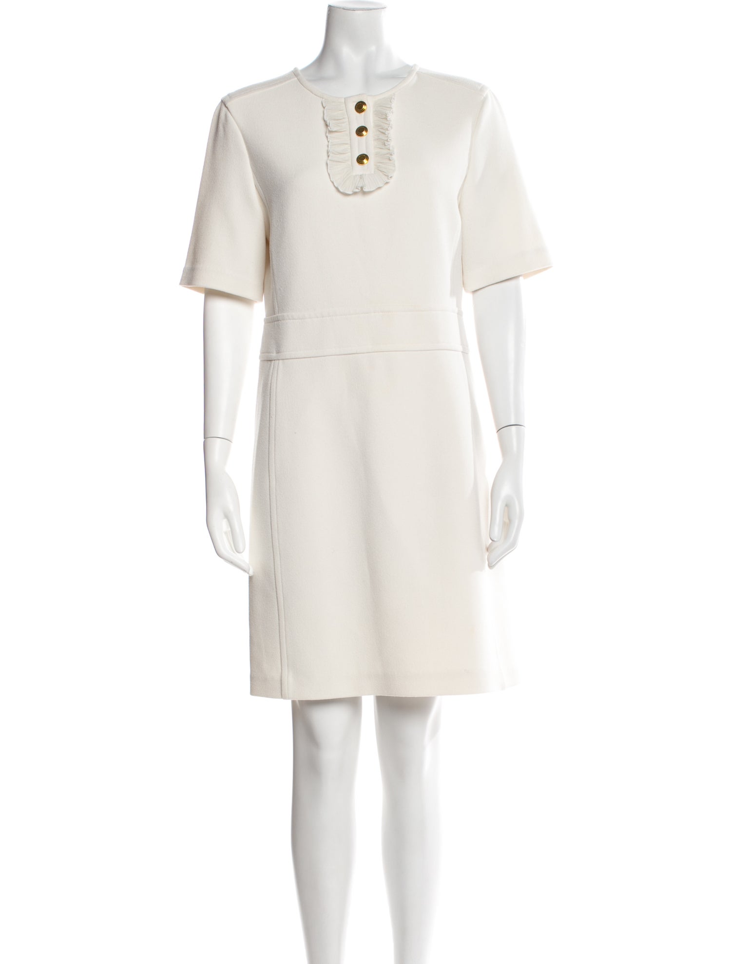 Tory Burch Scoop Neck Mini Dress