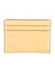 Tory Burch Signature Logo Leather Card Holder
