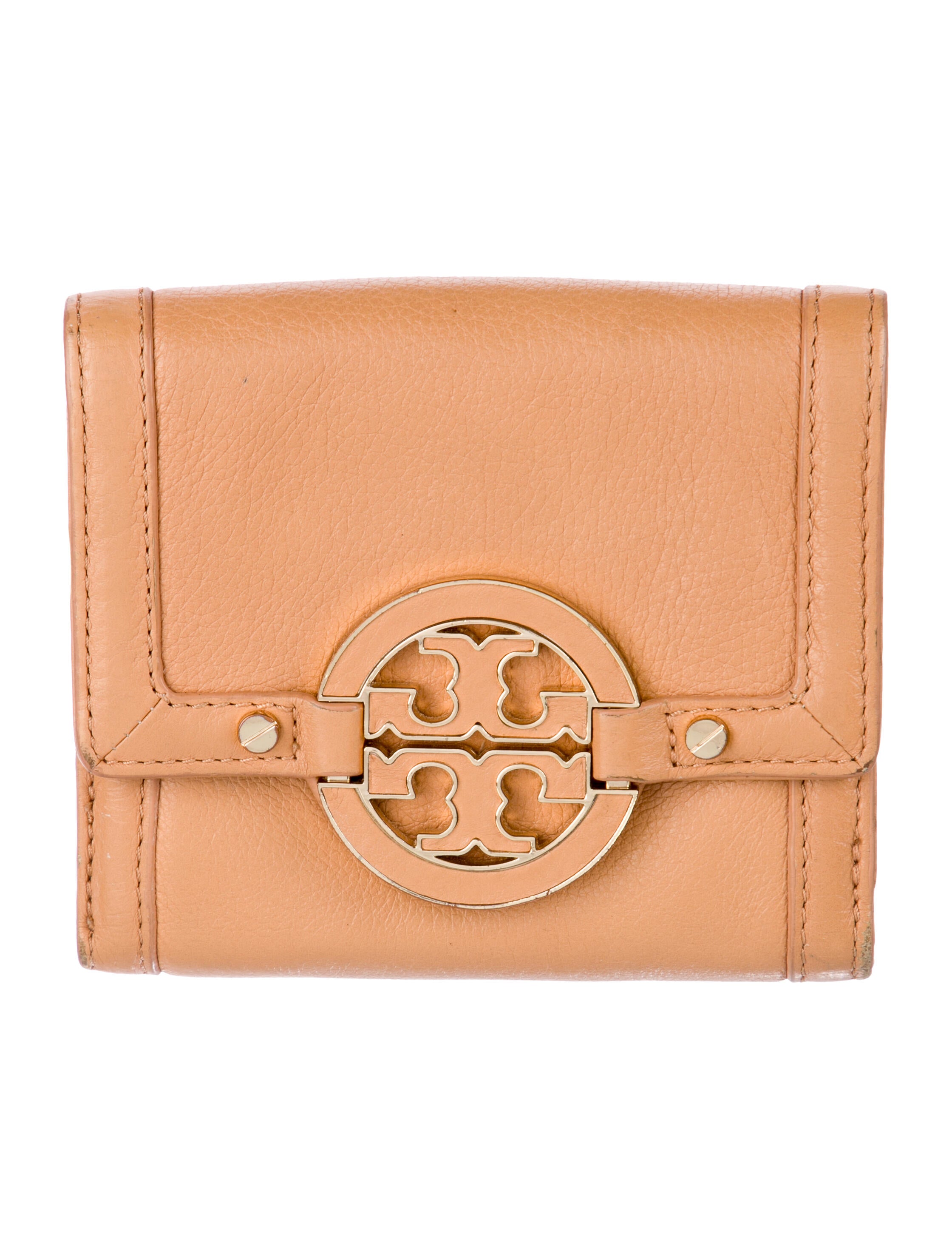 Tory Burch Leather Compact Wallet