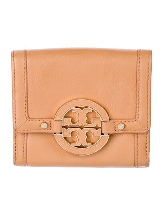 Tory Burch Leather Compact Wallet