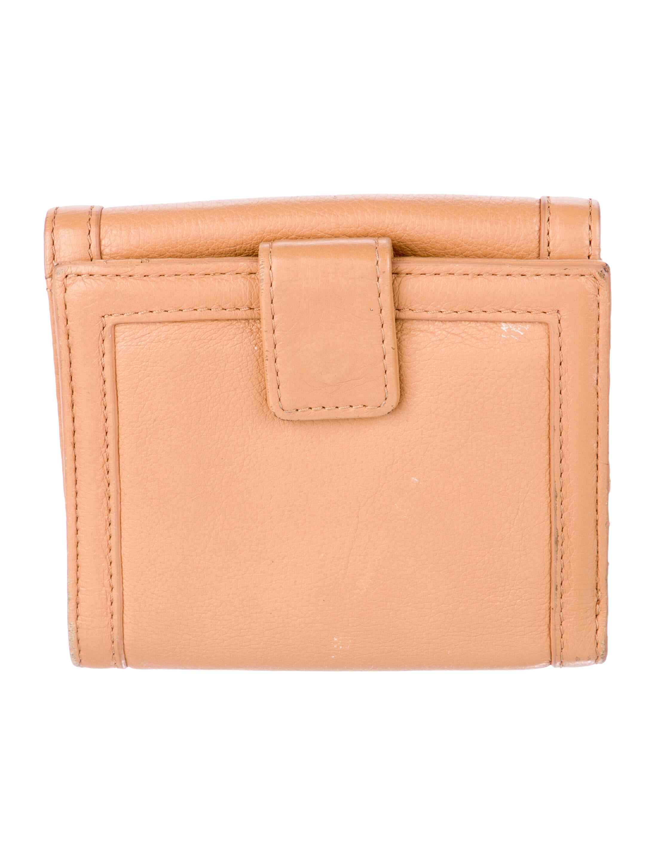 Tory Burch Leather Compact Wallet