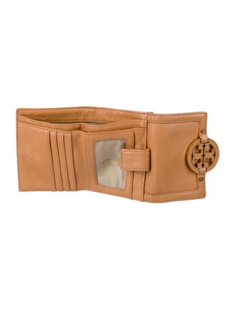 Tory Burch Leather Compact Wallet