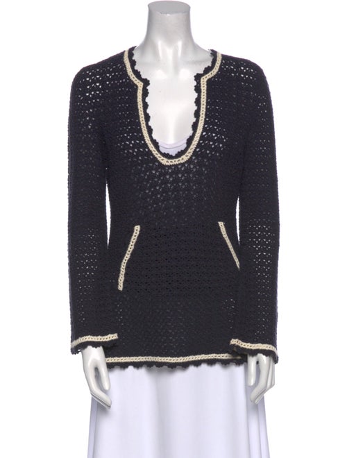 Tory Burch Scoop Neck Sweater
