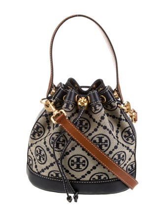 Tory Burch Canvas Bucket Bag