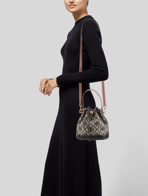 Tory Burch Canvas Bucket Bag