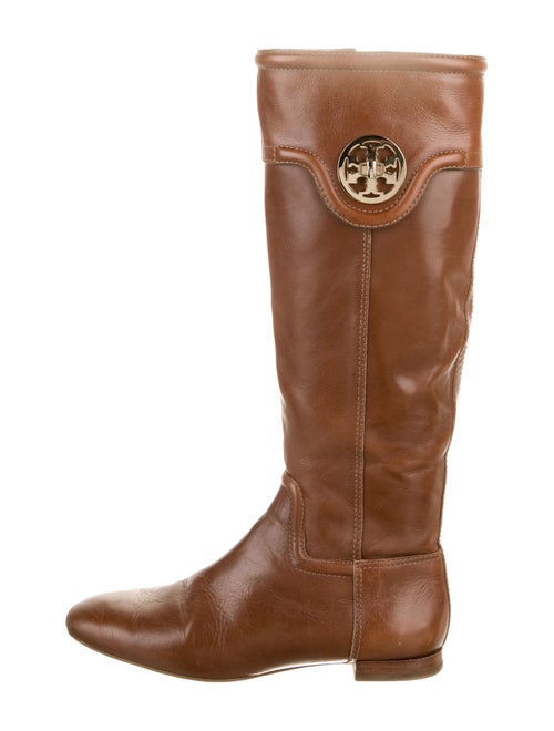 Tory Burch Leather Riding Boots
