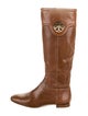 Tory Burch Leather Riding Boots