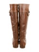 Tory Burch Leather Riding Boots