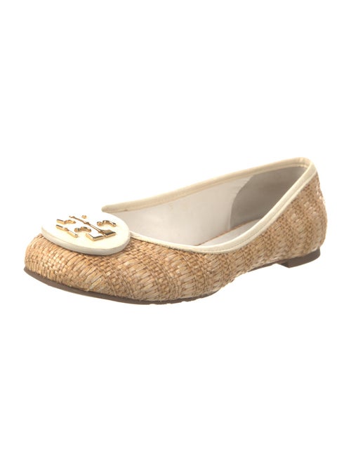 Tory Burch Raffia Ballet Flats