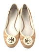 Tory Burch Raffia Ballet Flats