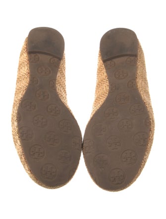 Tory Burch Raffia Ballet Flats