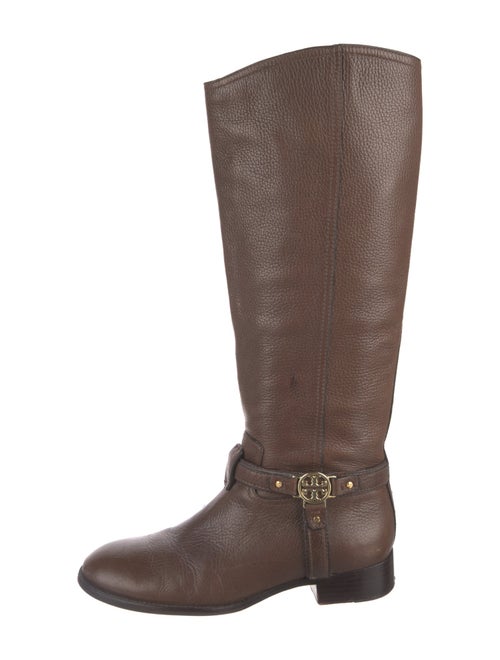 Tory Burch Leather Riding Boots