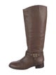 Tory Burch Leather Riding Boots