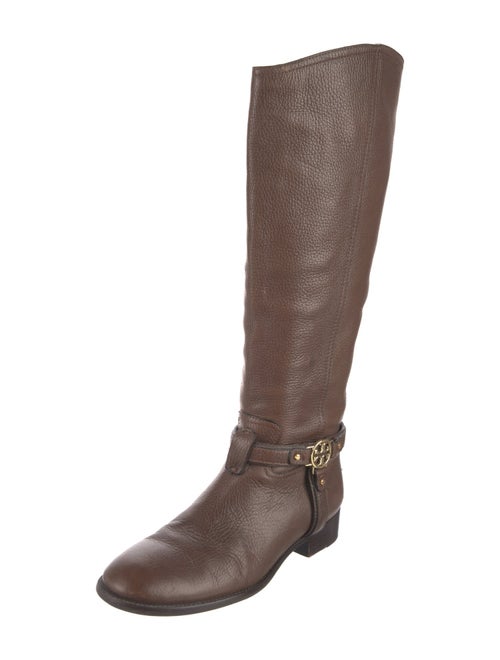 Tory Burch Leather Riding Boots