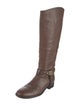 Tory Burch Leather Riding Boots