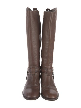 Tory Burch Leather Riding Boots