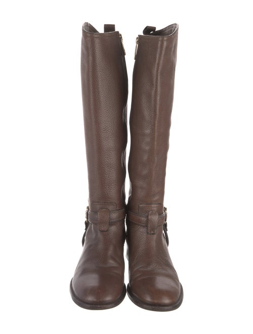 Tory Burch Leather Riding Boots