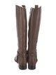 Tory Burch Leather Riding Boots