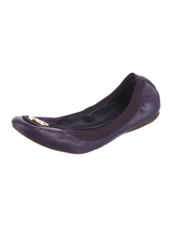 Tory Burch Leather Ballet Flats