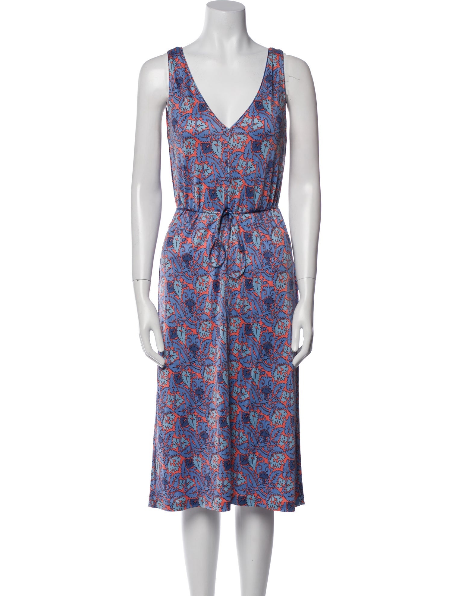 Tory Burch Silk Midi Length Dress