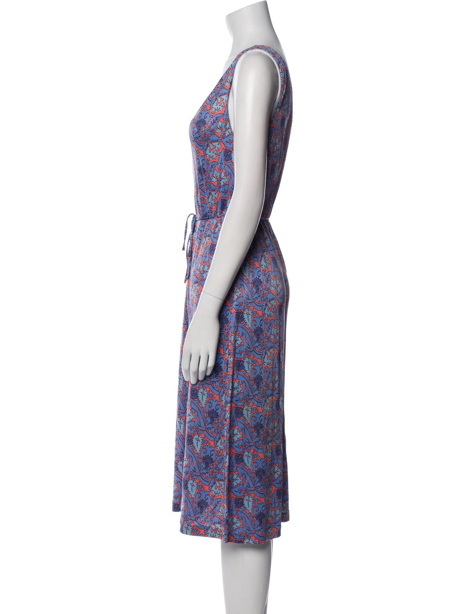 Tory Burch Silk Midi Length Dress