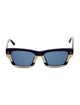 Tory Burch Wayfarer Tinted Sunglasses