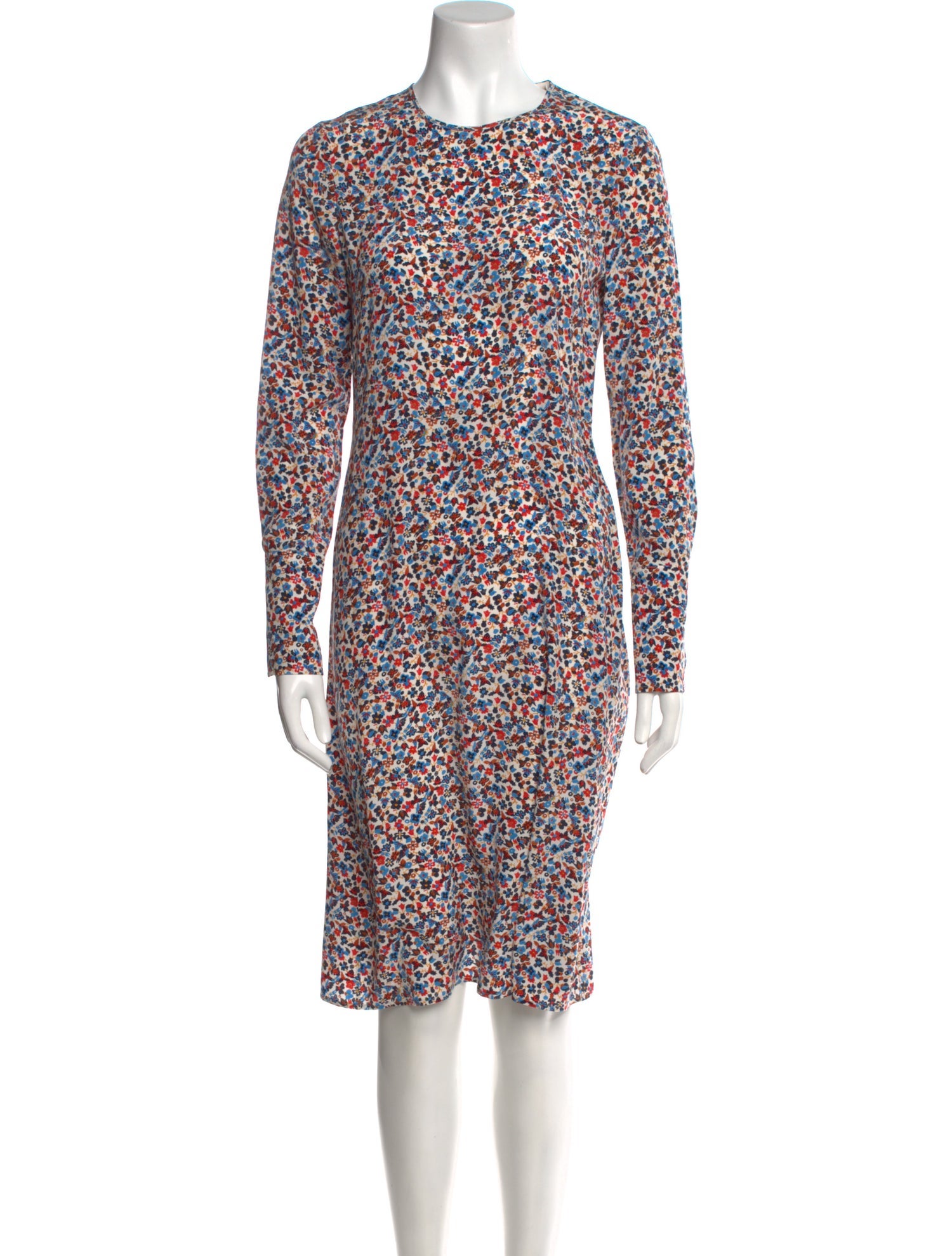 Tory Burch Silk Midi Length Dress