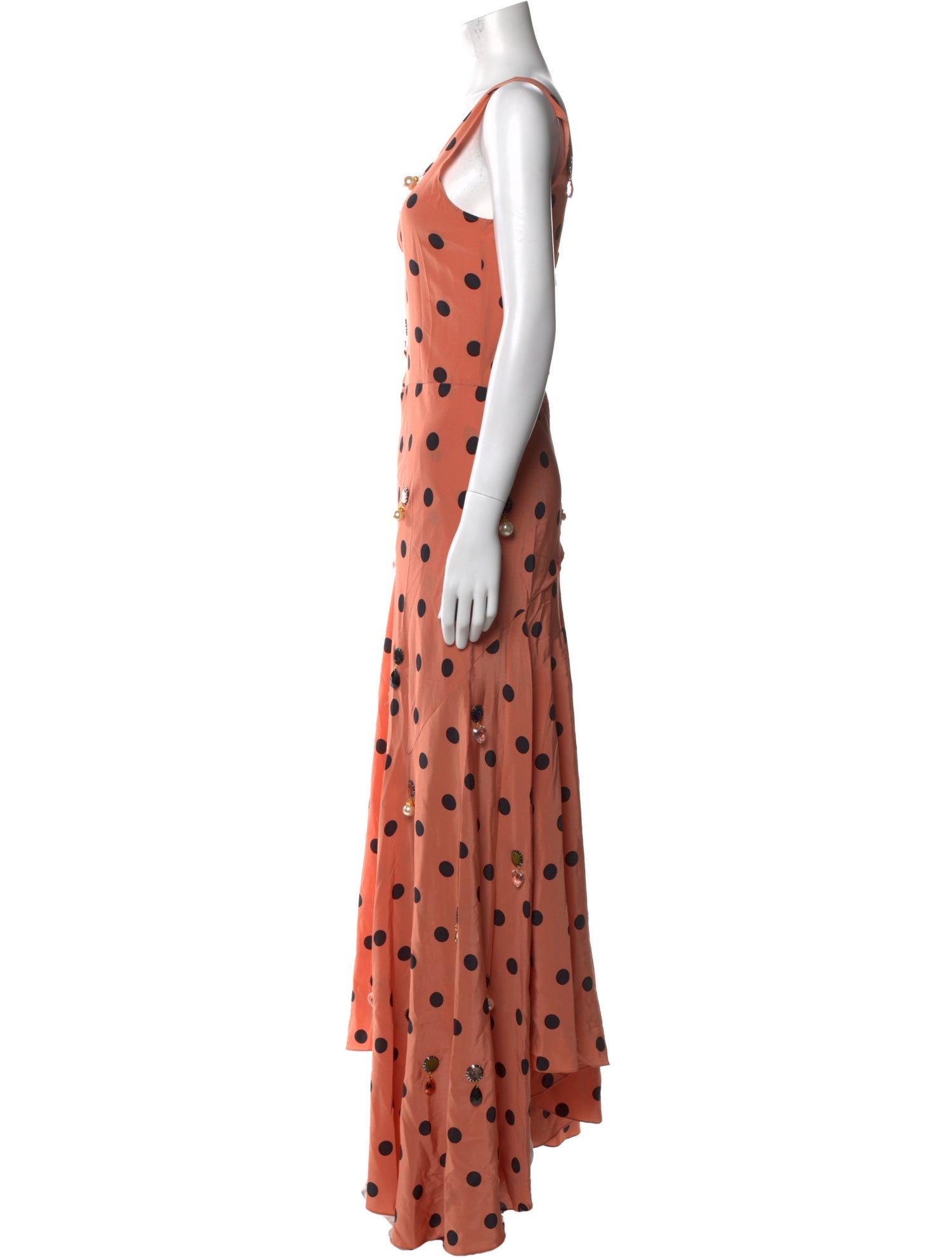Tory Burch Silk Long Dress w/ Tags