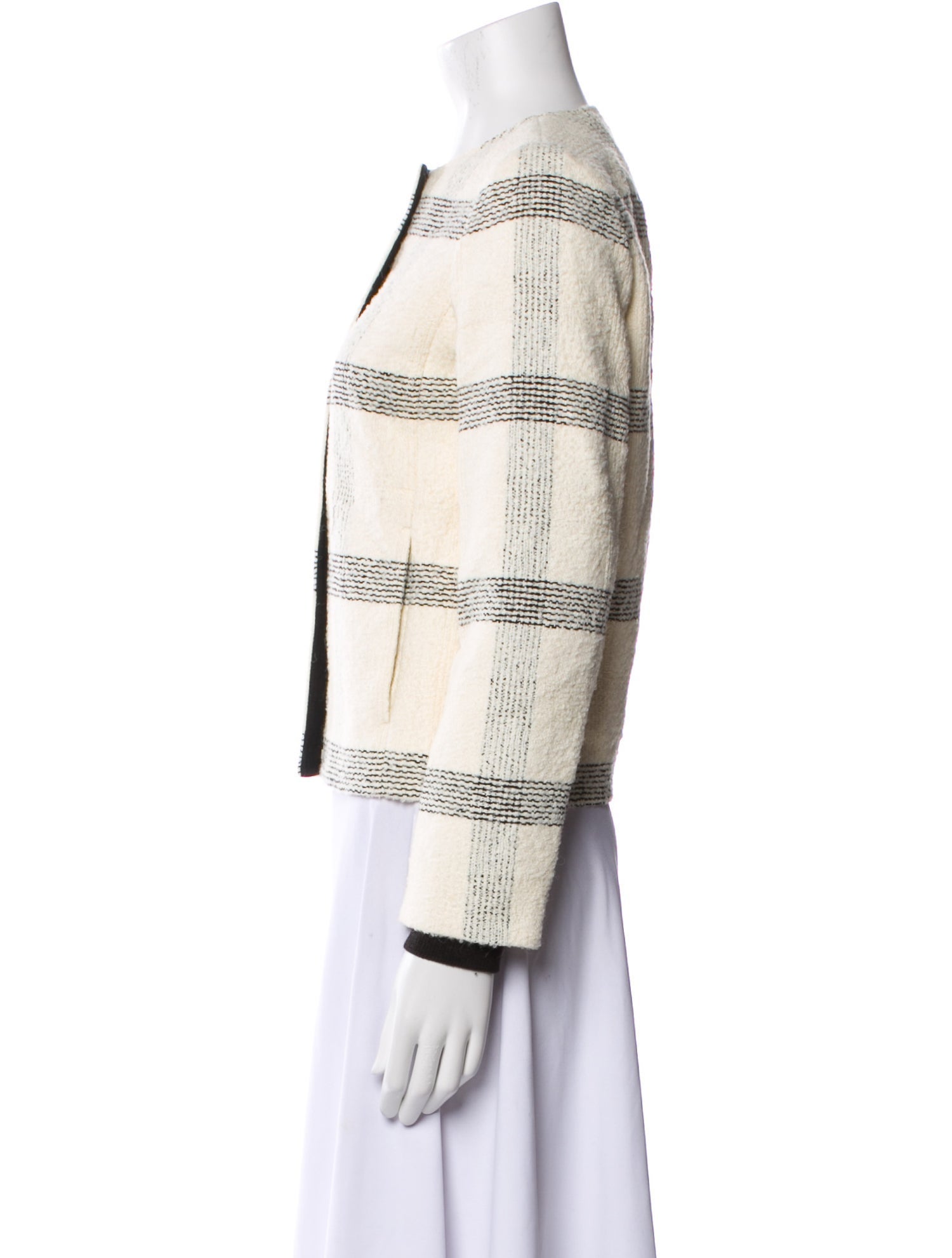 Tory Burch Plaid Print Blazer w/ Tags