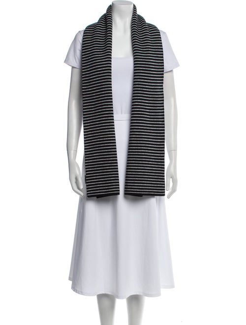 Tory Burch Merino Wool Striped Scarf